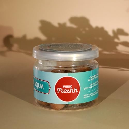 Vedic Air Freshener Use Living Room Office Home Fresheners Put 1 Tablet to Your Diffuser, Enjoy Long Lasting Aroma (Aqua, Pack of 2) - Image 2