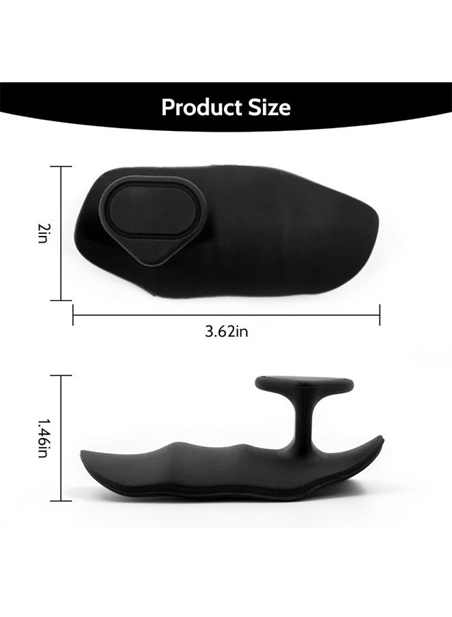 Gym Hand Grips, Anti-Slip Gym Hand Grips for Weight Lifting, Rubber Workout Gloves for Men and Women for Training and Exercise, Weight Lifting, Dumbbell, Deadlift, Bar Pad Pull up Grippers - Image 2