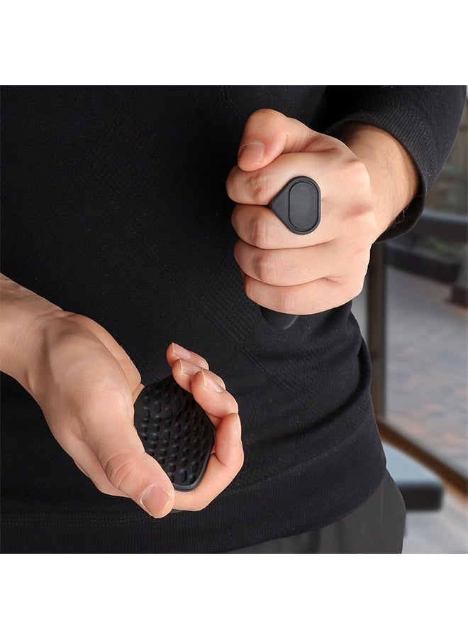 Gym Hand Grips, Anti-Slip Gym Hand Grips for Weight Lifting, Rubber Workout Gloves for Men and Women for Training and Exercise, Weight Lifting, Dumbbell, Deadlift, Bar Pad Pull up Grippers - Image 4