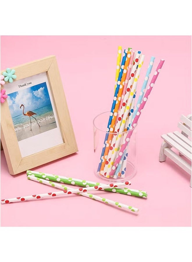 واي جيه 100 قصاصات ورق متعددة الألوان قابلة للتحلل الحيوي من طراز PCS لوازم الحفلات وأعياد الميلاد وحفلات الزفاف/حمام الأطفال واحتفالات الأعياد (ألوان عشوائية) - Image 3