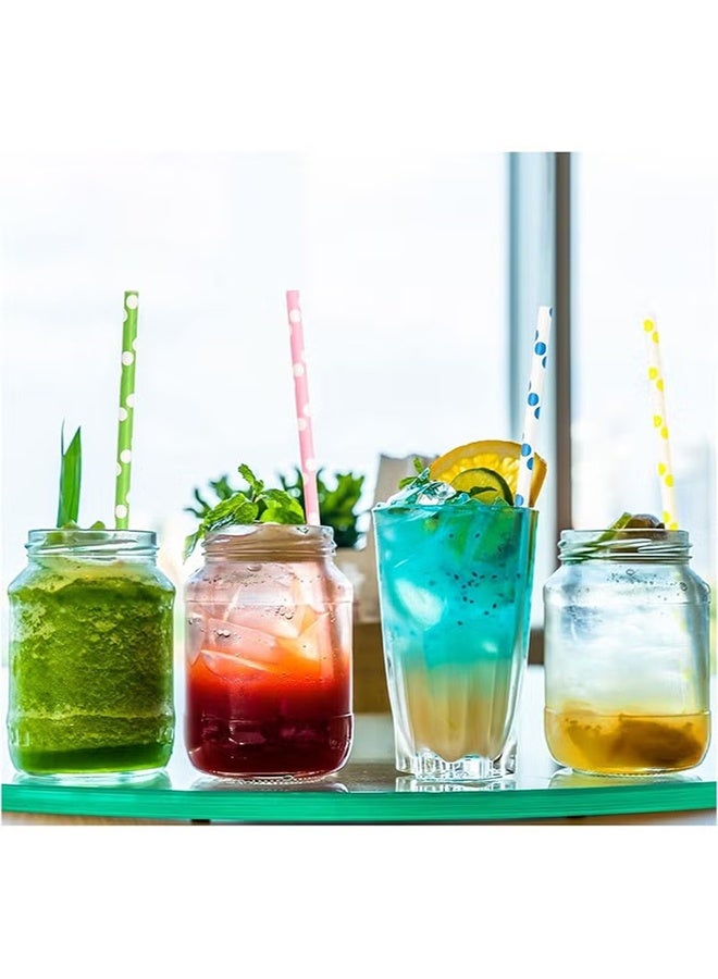 واي جيه 100 قصاصات ورق متعددة الألوان قابلة للتحلل الحيوي من طراز PCS لوازم الحفلات وأعياد الميلاد وحفلات الزفاف/حمام الأطفال واحتفالات الأعياد (ألوان عشوائية) - Image 4