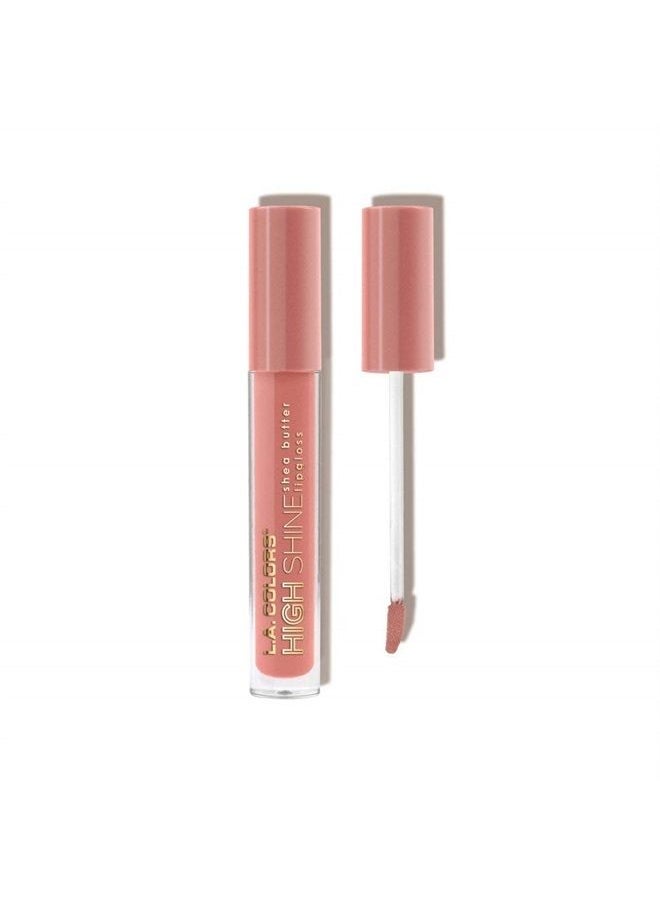 L.A. Colors High Shine Shea Butter Lip Gloss, Sensual, 0.14 Oz (CLG948)  - Image 1