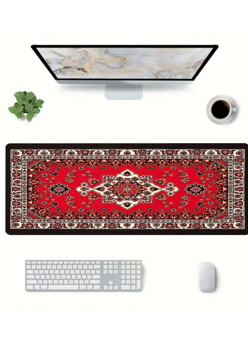 Elegant Mousepad With Arabic Carpet Design, Size 900x400 mm  - Image 2