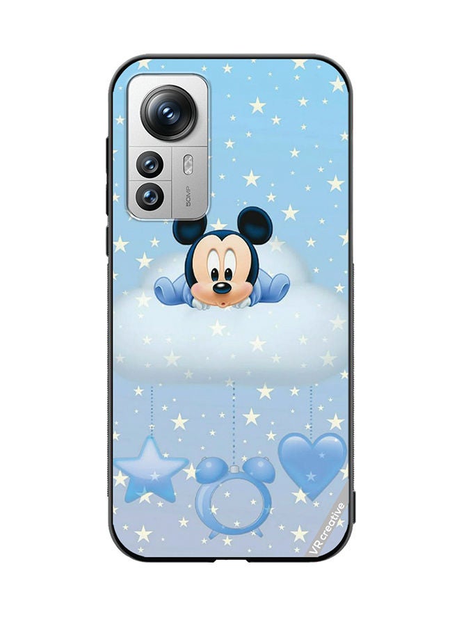 VR CREATIVE Protective Case Cover For Xiaomi 12 Pro Mikey Mouse Design Multicolour - Image 1