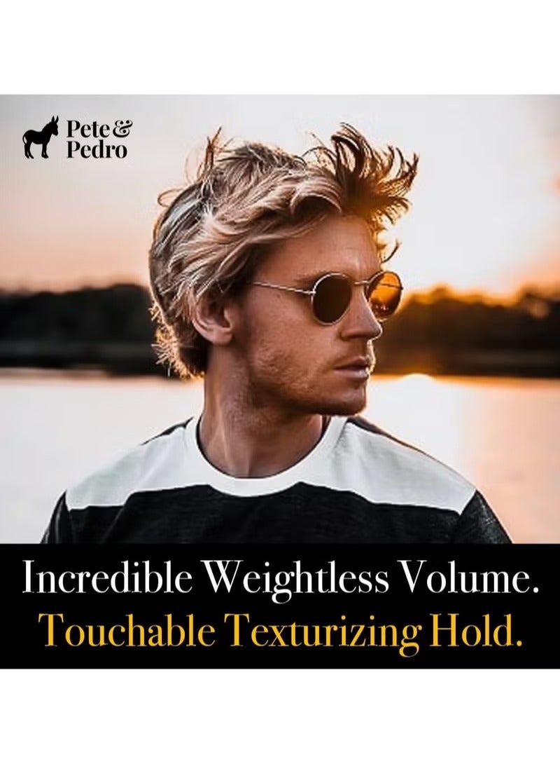 Pete & Pedro Natural Sea Salt Spray for Hair Men & Women, Adds Instant Volume, Texture, Thickness, & Light Hold | Texturizing & Thickening | As Seen on Shark Tank, 8.5 oz. - Image 4