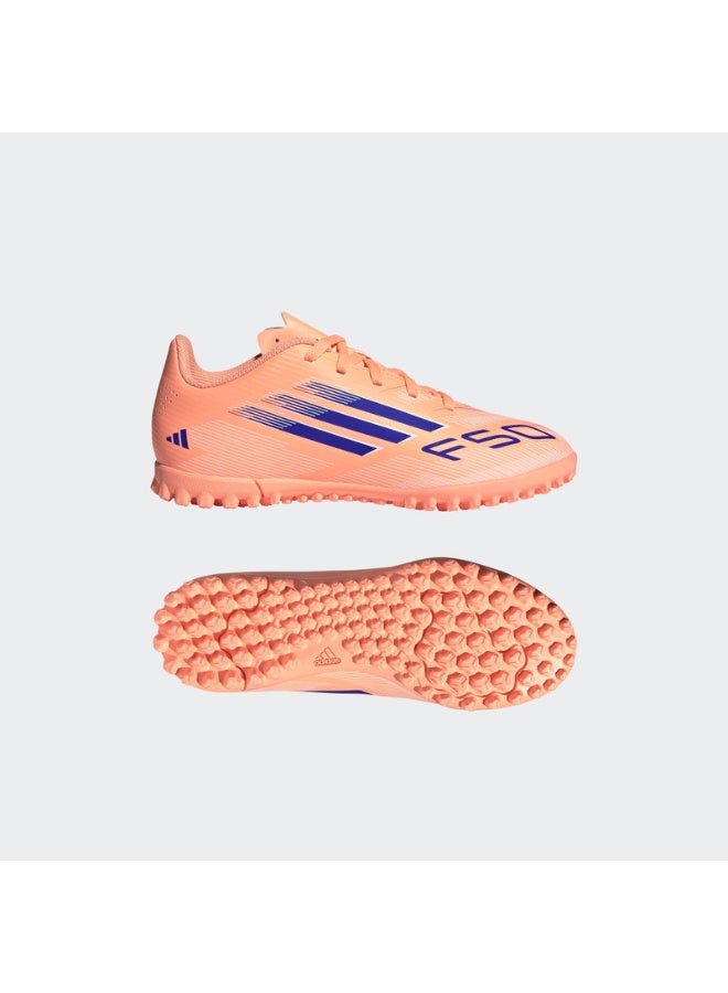 Adidas F50 CLUB TF J       BEAORA/LUCBLU/FTWWHT - Image 3