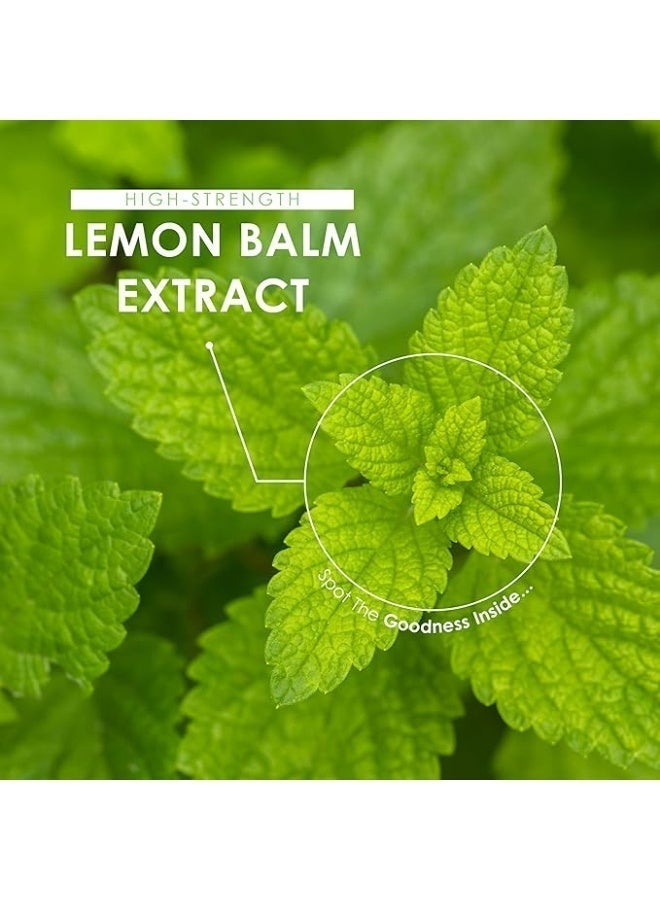 ALPHA01 Lemon Balm Extract – 7500 mg | 90 Capsules (3 Months Supply) Promotes Calm & Relaxation | Reduces Stress & Anxiety - Image 3