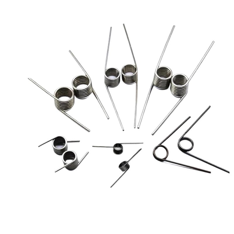 Torsion Spring 30pcs V Shaped Helical Wire Diameter 2.5mm Angle 60 90 120 180 Degrees For DIY Craft Repair - Image 1