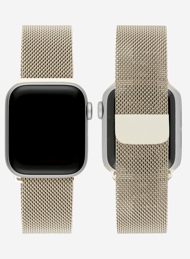 Apple Watchband 42mm 44mm 45mm 49mm Milanese Apple Watch Strap - Image 3