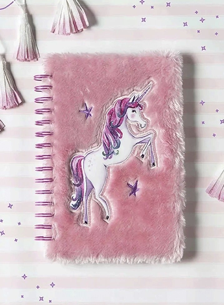 Cute Unicorn Pink Notebook - Image 1