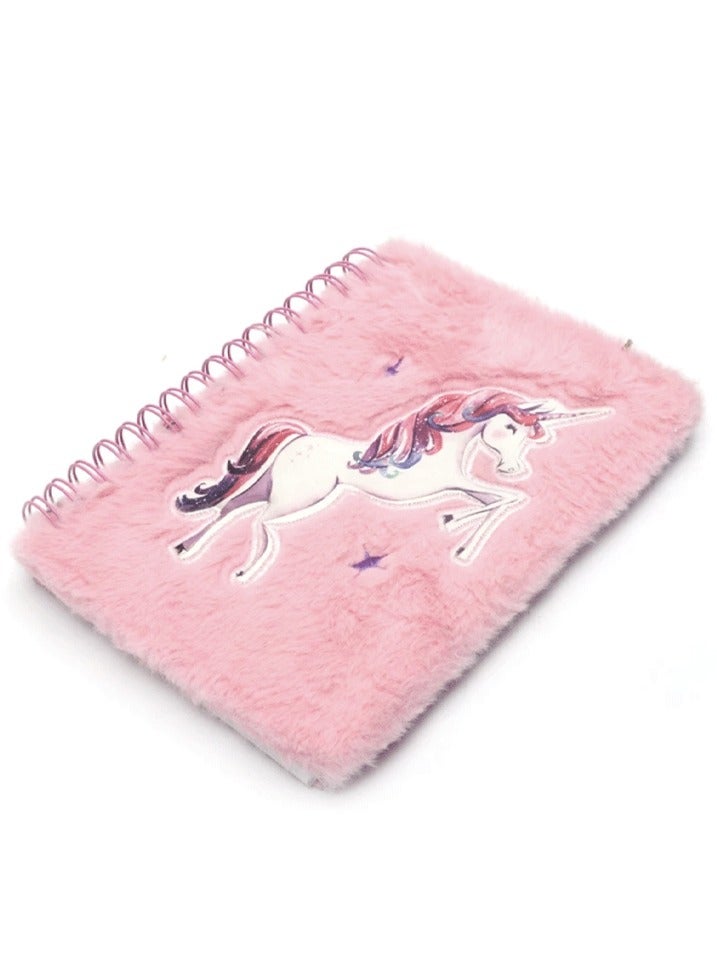 Cute Unicorn Pink Notebook - Image 3