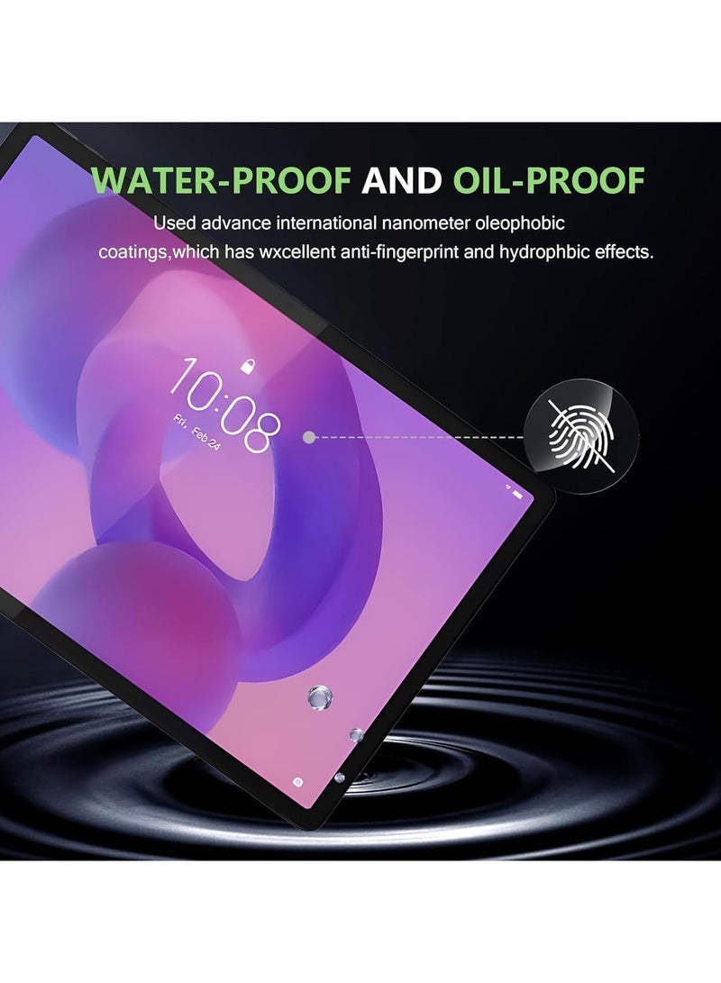 [2 Pack] Screen Protector Compatible Lenovo Idea Tab Pro 12.7 inch Tempered Glass Film, HD Clear, Scratch Resistant, Sensitive, 9H Hardness and Bubble Free - Image 4