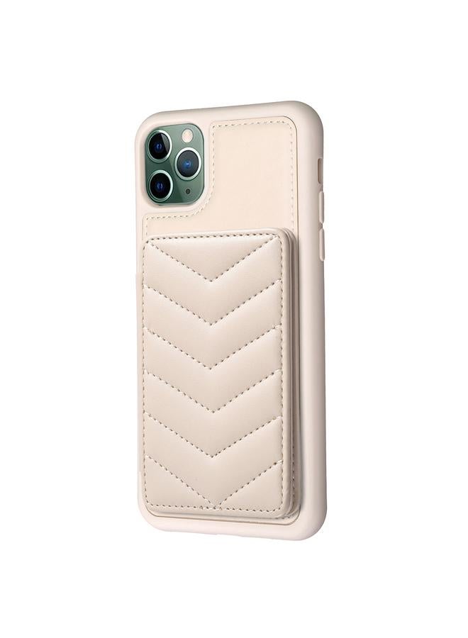 زبون جراب هاتف iPhone 11 Pro Max BF26 بنمط موجة مع حامل بطاقة - Image 2