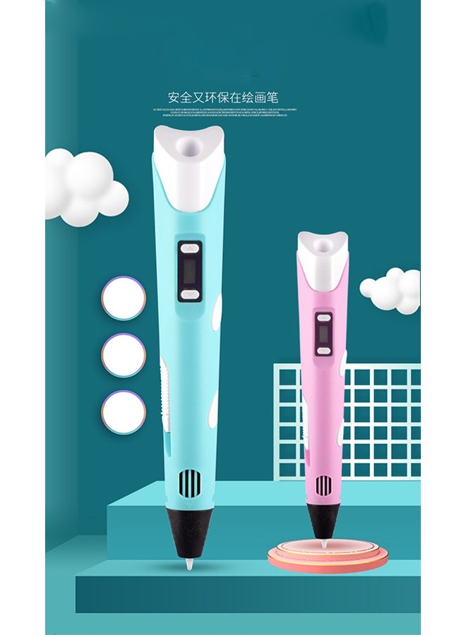 3D Drawing Pen With Display And Adjustable Speed Temperature, with  Colors Filament, Holiday Toys Gifts for Kids - Image 3