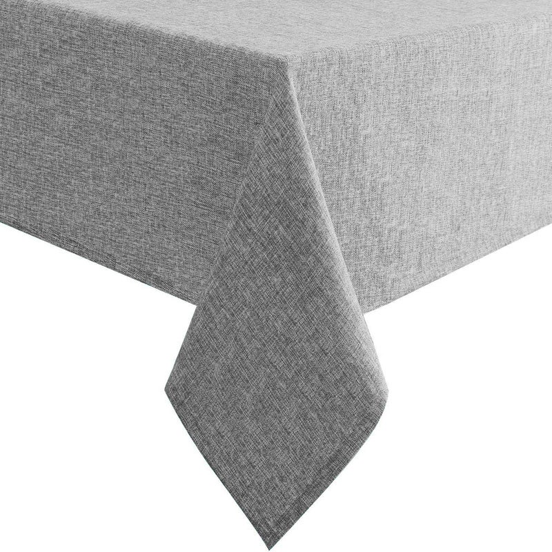 CASANEST Washable Jute Table 46 Seater Cover Pack of 1 Heat Resistant Table Cover for Kitchen TableDining Table Wedding Party 54 x 78 Inches Natural Linen 6 jute002 - Image 2