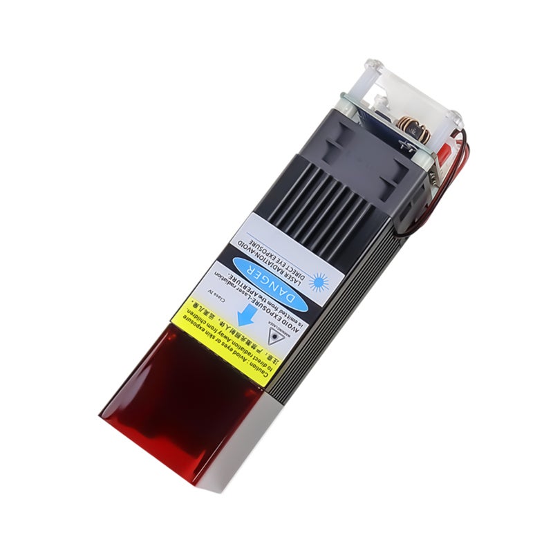 10W Module for M81 M37 Carving Machine Precise Focusing Double Compression Spot Eye Protection 0.08mm Fixed-focus Cutting 10mm Plywood 20mm Wood 15mm Black Acrylic for Mirror - Image 1