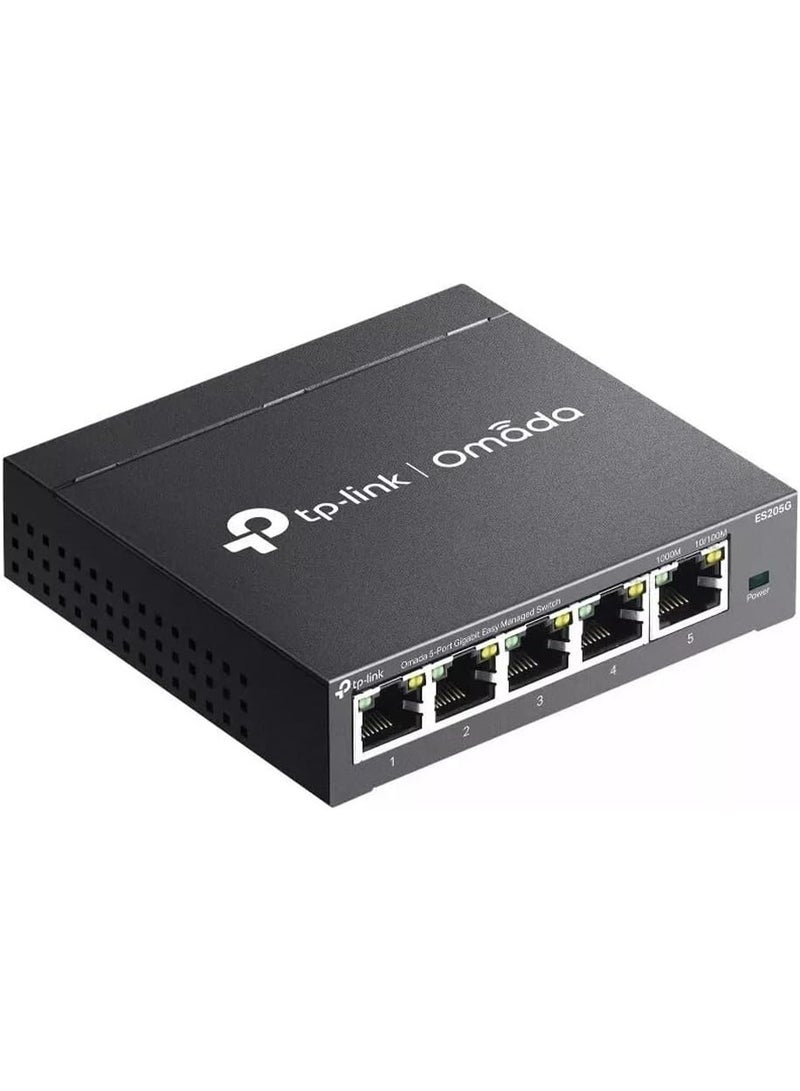 Tp-link Tl TP-Link Omada 5-Port Gigabit Easy Managed Switch (ES205G) - Image 1