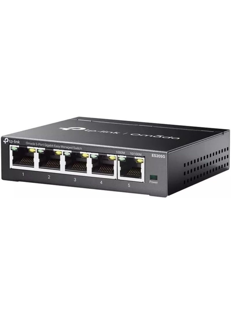Tp-link Tl TP-Link Omada 5-Port Gigabit Easy Managed Switch (ES205G) - Image 2