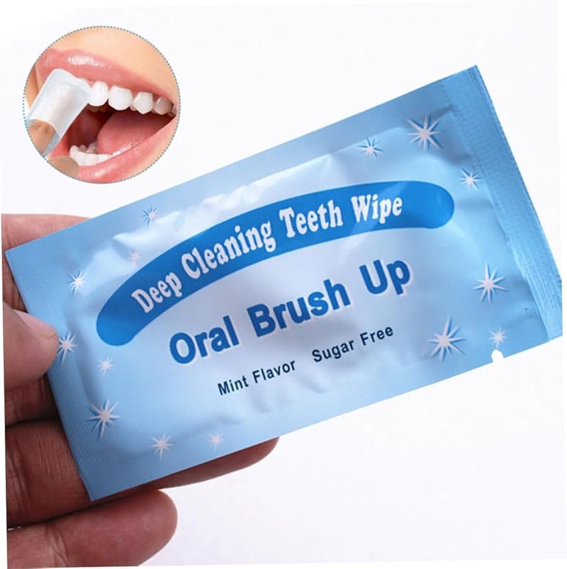 مناديل تنظيف الأسنان نيدون 50 قطعة فرشاة أسنان للأصابع لتفتيح الأسنان والعناية بالنظافة - Image 4