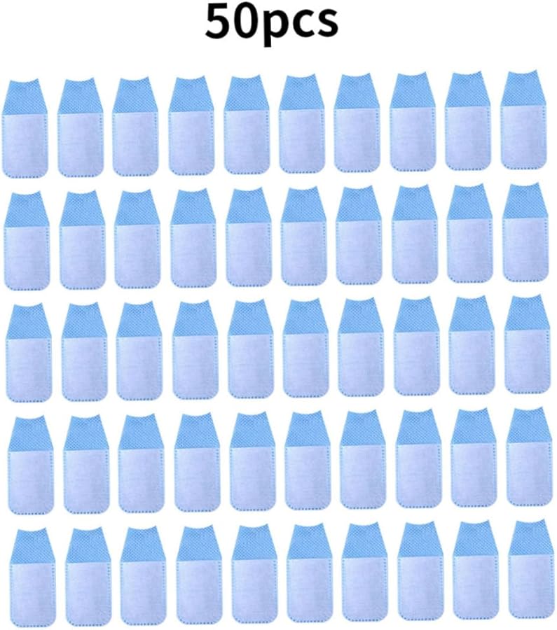 مناديل تنظيف الأسنان نيدون 50 قطعة فرشاة أسنان للأصابع لتفتيح الأسنان والعناية بالنظافة - Image 3