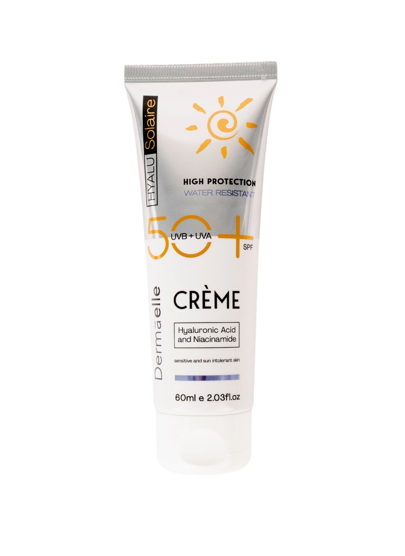 Dermaelle Dermaelle hyalu-solaire spf 50 cream 60 ML  - Image 1