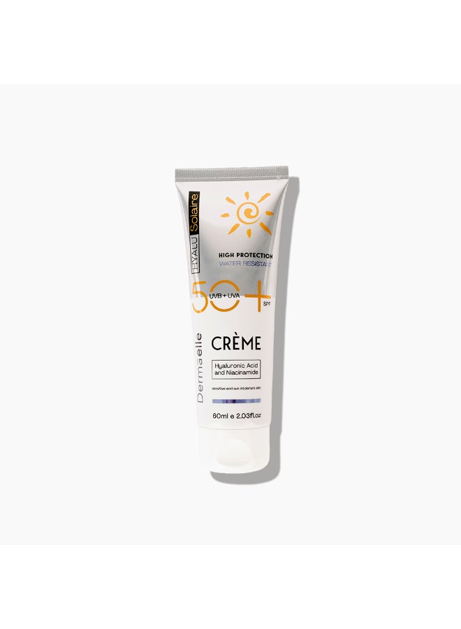Dermaelle UV Defense SPF 50 Cream Sunscreen - 60ml - Image 1