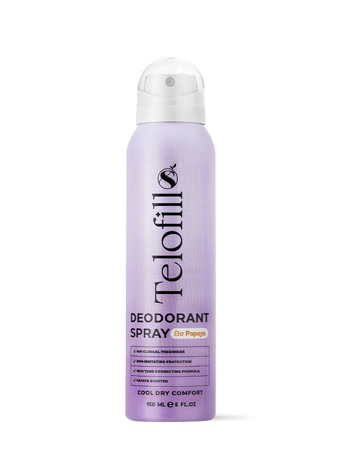 Telofill Deodorant Spray Be Papaya