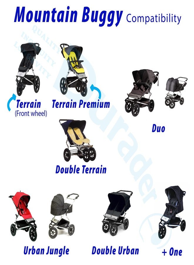 Mountain Buggy أنبوب داخلي، عربة أطفال جبلية - الغابة الحضرية - Image 2