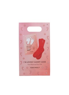 TONYMOLY TONYMOLY I'm Lovely Candy Cane Foot Mask Set  - Image 4