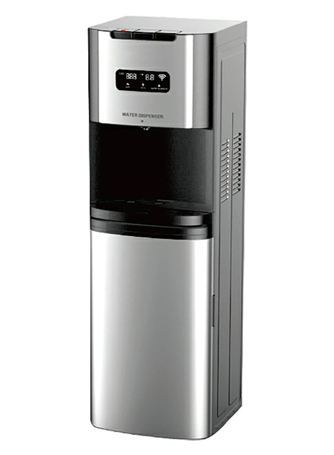 homix Sensor Touch Bottom Loading Hot and Cold Water Dispenser Silver and Black 106.2 x 33.9 x 35.8 cm QRB-21-01E