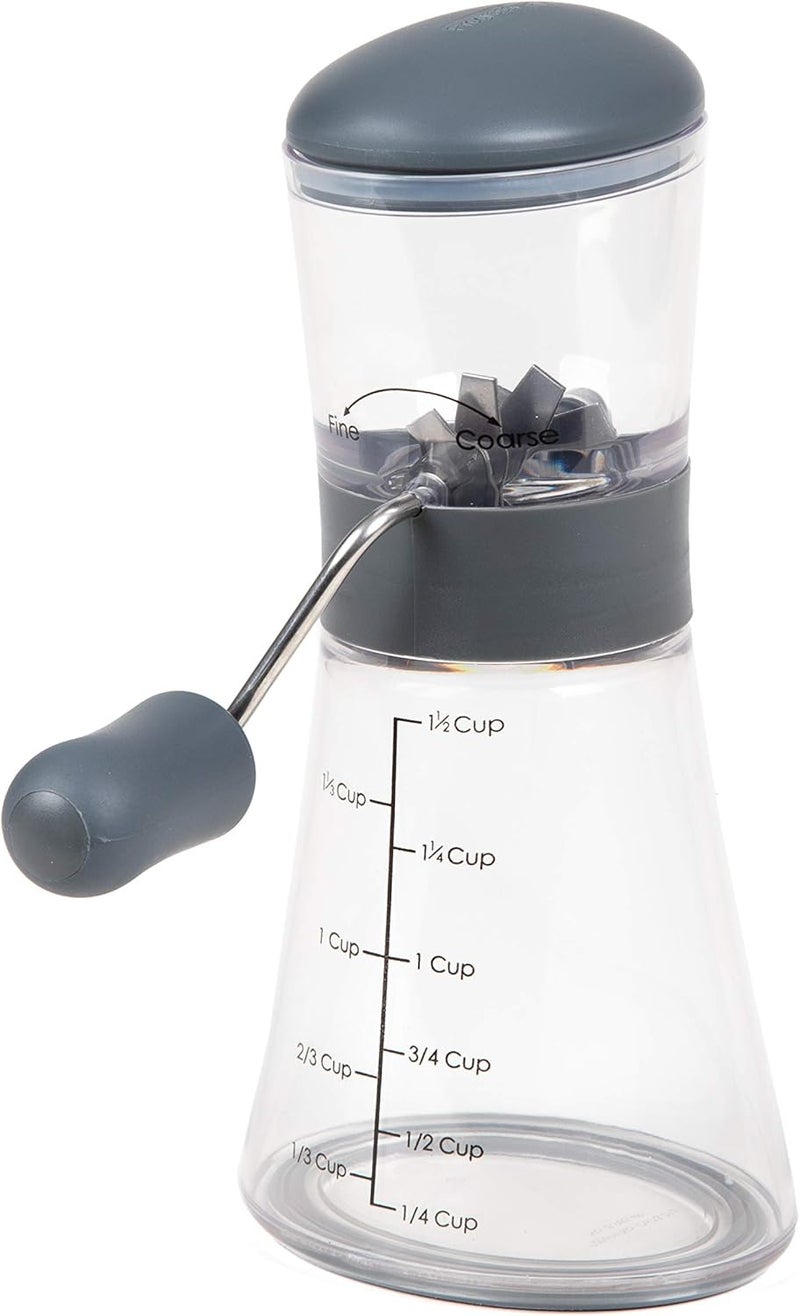 Progressive Prepworks by Nut Chopper with Non-Skid Base, Gray - Image 1