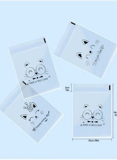 Generic 100 transparent food storage bags, storage bags, bread bags, sandwich wrapping bags, baking toast bags, cookie bags, dessert bags, resealable.  - Image 4