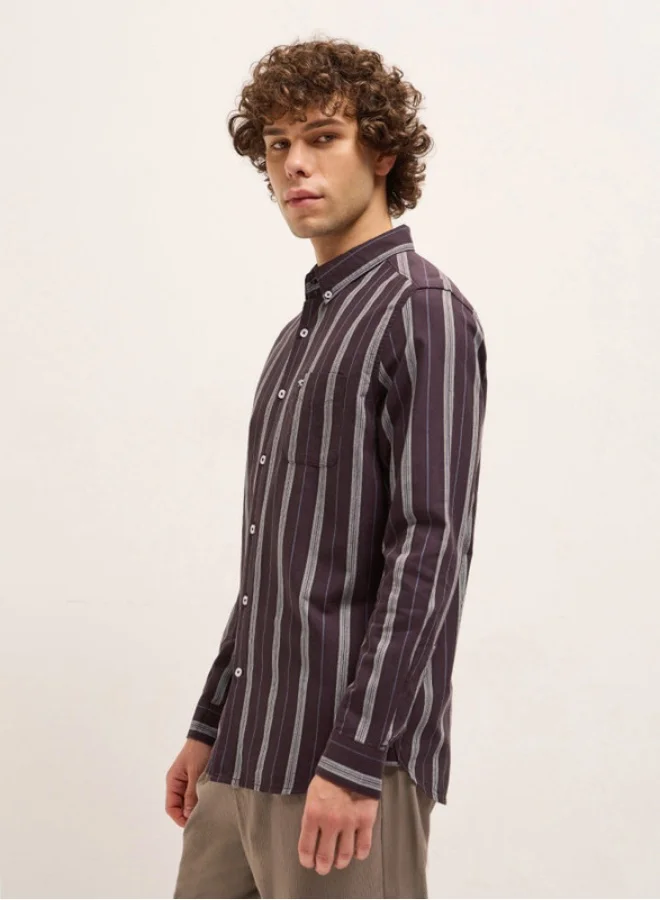 THE BEAR HOUSE Men's Shirt for Casual and Formal Wear | Classic Button-Down Style for Office, Daily Use, Travel, Events & All-Season Outfits | Versatile & Stylish Wardrobe Essential for Every Occasion