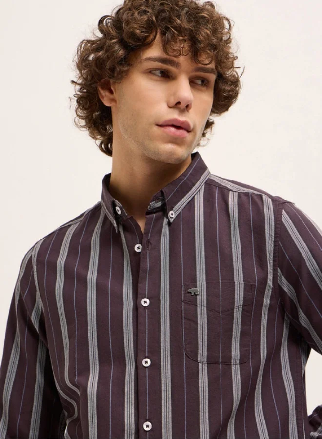 THE BEAR HOUSE Men's Shirt for Casual and Formal Wear | Classic Button-Down Style for Office, Daily Use, Travel, Events & All-Season Outfits | Versatile & Stylish Wardrobe Essential for Every Occasion
