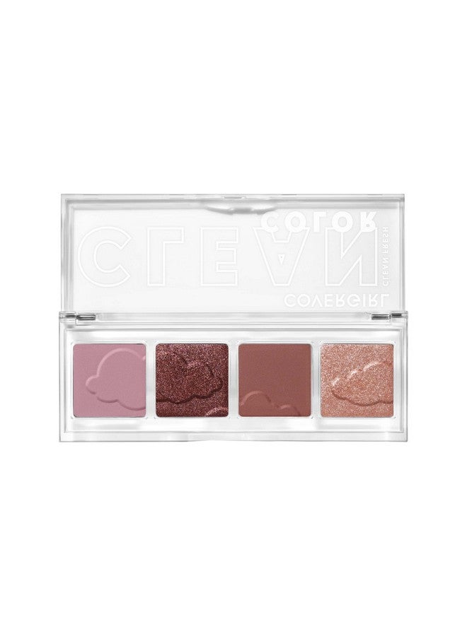 كفر جيرل ظلال العيون كلين فريش كلين كولور من كوفر جيرل - ظلال العيون، لوحة ظلال العيون، ظلال العيون اللامعة، تركيبة نباتية - أرجواني ناعم، 4 غرام (0.14 أونصة) - Image 2