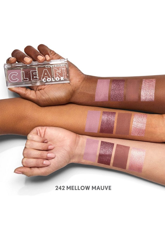 كفر جيرل ظلال العيون كلين فريش كلين كولور من كوفر جيرل - ظلال العيون، لوحة ظلال العيون، ظلال العيون اللامعة، تركيبة نباتية - أرجواني ناعم، 4 غرام (0.14 أونصة) - Image 5