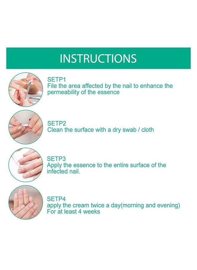 SOUTH MOON - Nail Fungus Solution 10ml, Brighten onychomycosis, Restores Appearance of Discolored or Damaged Nails, Hydrate and Exfoliate Brittle Nails, Anti Fungal Nail Treatment - Image 1