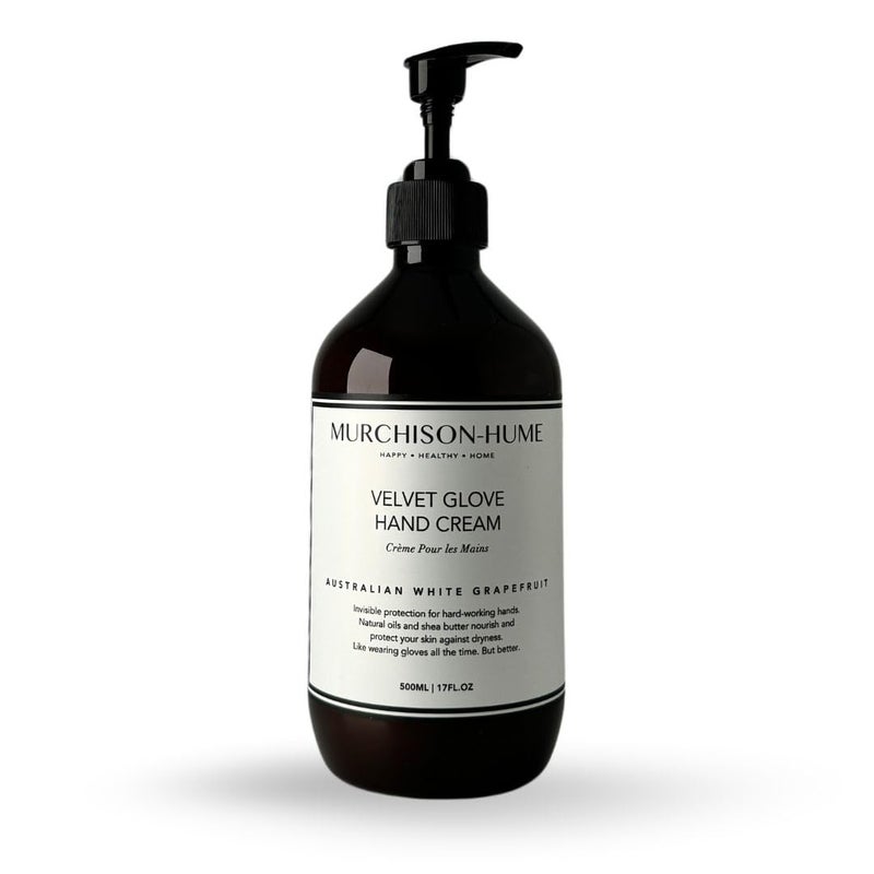 Murchison-Hume MurchisonHume Velvet Glove Hand Cream with nourishing Fruit Extracts and Plant Seed Oils for lasting 24hour protection against dryness nongreasy Australian White Grapefruit