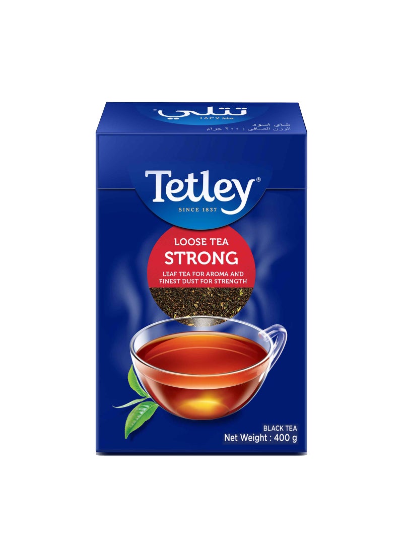 Tetley Black Loose Tea Strong Flavour Dust Tea - Image 1