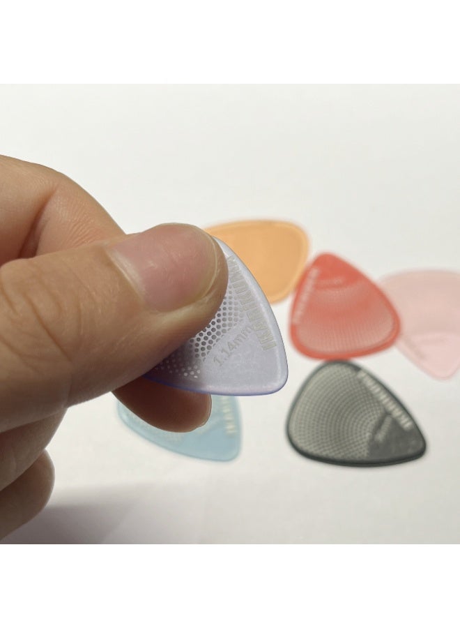 Generic IKARIKUMA Little Black Bear Guitar Picks – Teardrop Shape, Logo Design, Macaron Series, 6-Pack, Fits All Guitars (KGP-FLA01) - Image 4