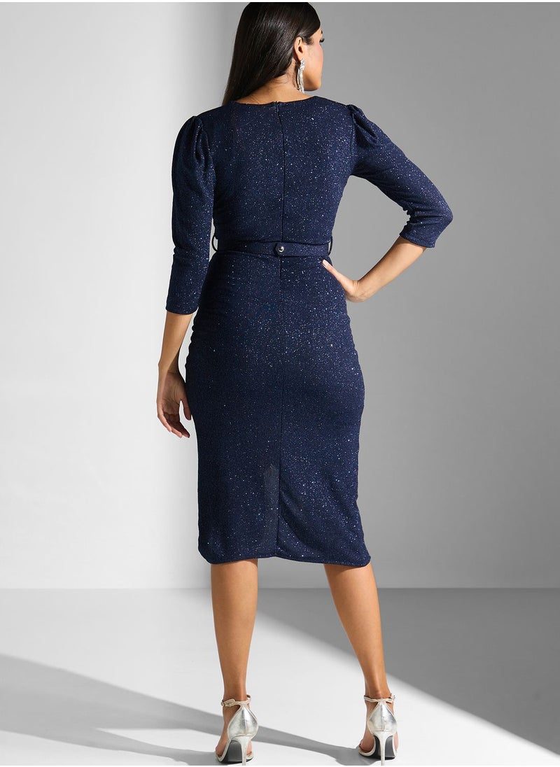Ella Limited Edition - Shimmer Wrap Dress - Image 1