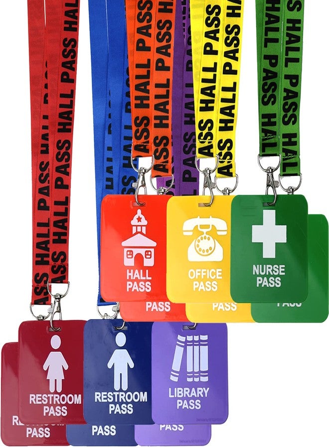 GiftExpress Hall Pass Lanyards and School Passes (12) - Image 1