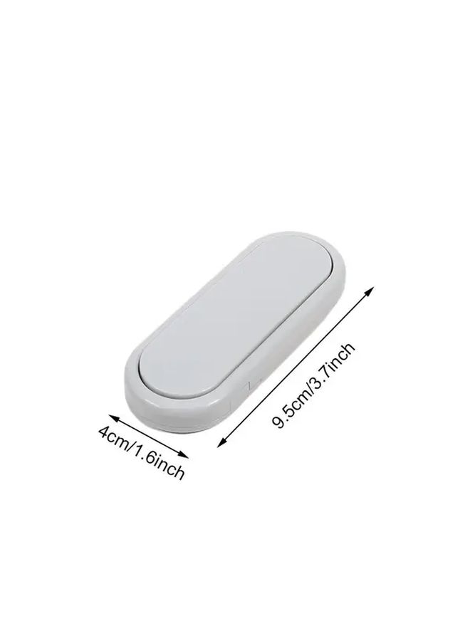 5 Pcs White Anti Pinch Drawer Cabinet Door Lock Safety Latches for Windows - Image 4