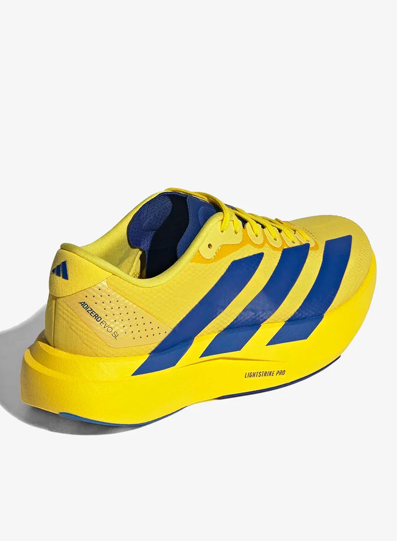 Adidas YELLOW/ROYBLU/IRONMT Adizero Evo Sl Wove for Women | Best Price UAE