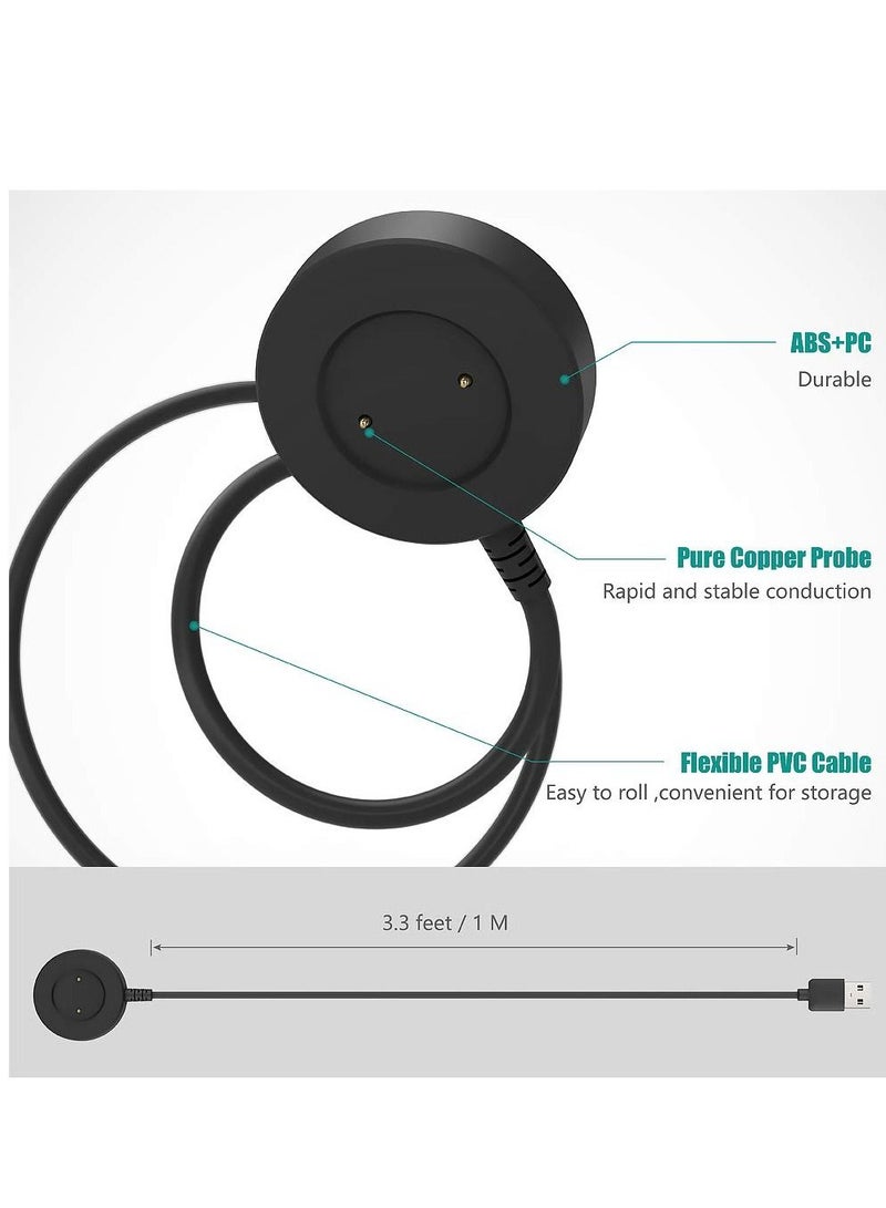 Charger Compatible with Huawei Watch GT, GT2, GT 2e, Honor Watch Magic, Magic 2, Honor Watch GS Pro 100cm USB Charging Cable for Honor Watch Dream - Smart Watch Accessories - Image 5