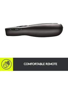 Logitech Wireless Presenter R400 Wireless Presentation Remote Clicker With Laser Pointer  - Image 2