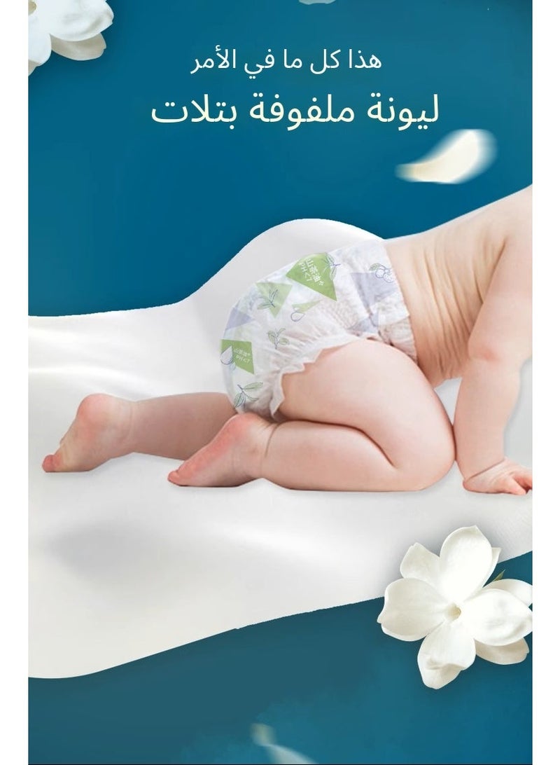 huaxiang Ultra Soft Anti-Rash Pant Style Baby Diapers, Breathable & Leakproof, Size 5(12+kg), 38 Count - Image 2
