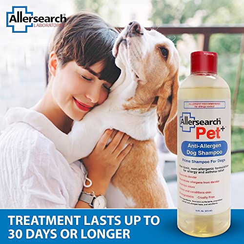 Allersearch Pet+ Anti-Allergen Dog Shampoo 16 Oz - Image 3