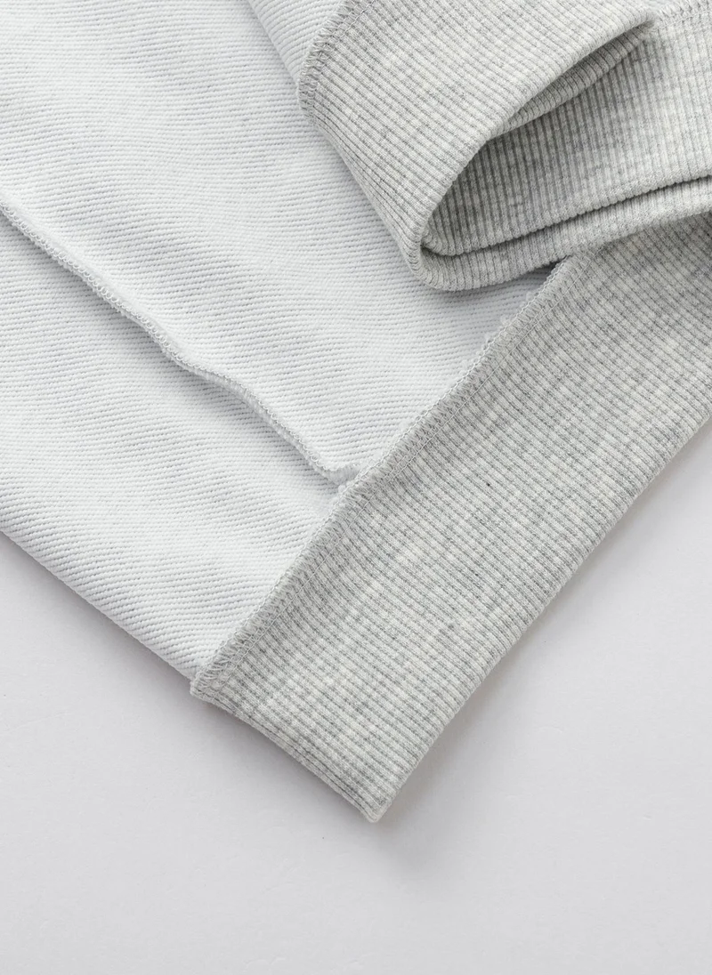 Balabala Grey Kids Unisex Round neck sweatshirt  | Best Price UAE