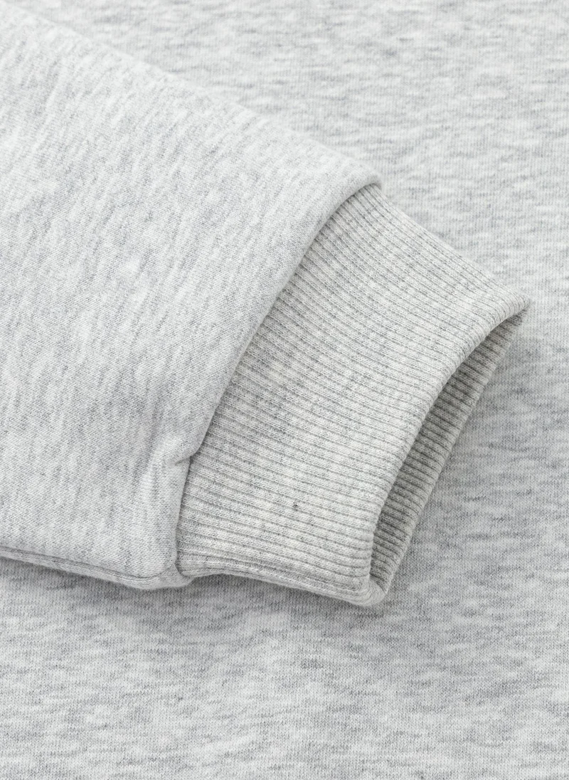 Balabala Grey Kids Unisex Round neck sweatshirt  | Best Price UAE